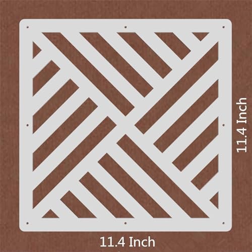 White Hanging Room Divider, 12 Pieces Wood-Plastic DIY Panel Screens Partition - Image 7