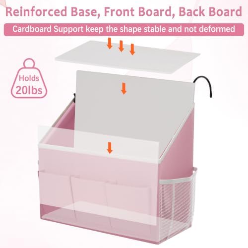 Loghot Bedside Caddy Organizer Bed Storage Bag - Image 2