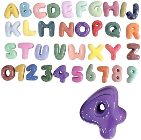 4 Inch Gypsum Letter or Number for Wall Decor, Single Alphabet or Digit for by Train2decor