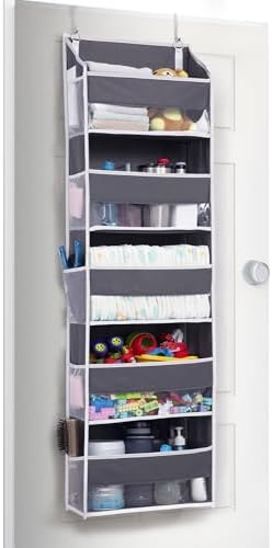 ULG 1 Pack Compact Size Over Door Organizer Slim Door Storage by ULG