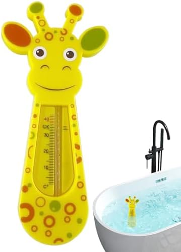 Cute Giraffe Baby Bath Temperature Thermometer | Baby Bath Thermometer by Shakven