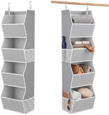 Libeder 4 Shelf Hanging Closet Organizer and Storage by Libeder