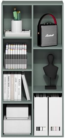 Furinno LUDER Book Shelf, 7-Cube Bookshelf, Bookcase - Image 5