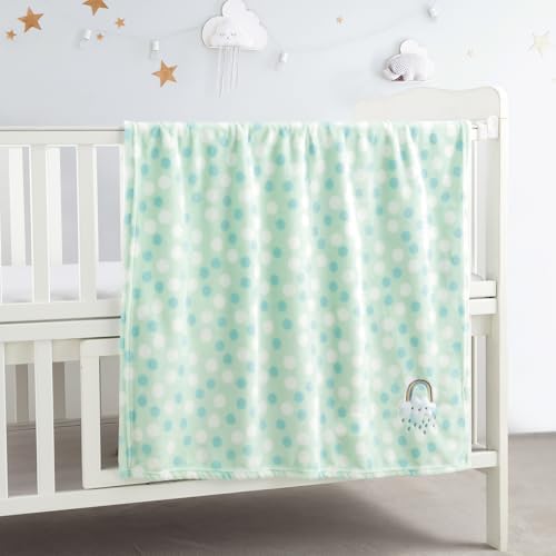 CREVENT 2Pcs 30''X40'' Cute Cozy Fluffy Warm Baby Blankets - Image 3