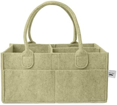 Mr. Pen- Baby Diaper Caddy Organizer, Olive Calm by MrPen