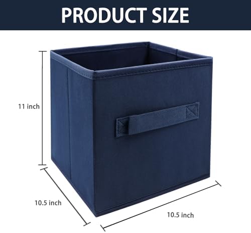 EBIGIC Collapsible Storage Cubes, Cube Storage Organizer 10.5 * 10.5 * - Image 2