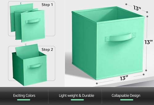 Sorbus Fabric Storage Cubes - Image 2