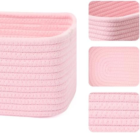 MiniArk Small Storage Baskets for Organizing | Closet Organizer Bins | Shelf - Image 2