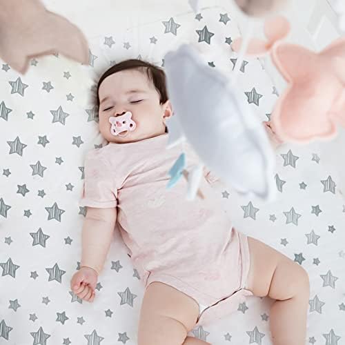 Crib Sheets for Boys or Girls 4 Pack, Fitted Crib Sheet - Image 2
