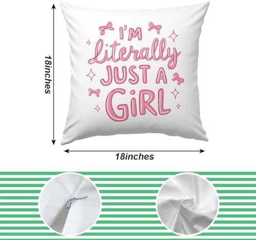 Pink Decor Throw Pillow Covers - Image 2