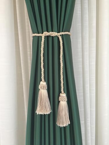Curtain Tiebacks Handmade Curtain Holdbacks Rope - Image 5