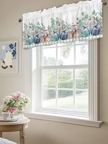 Fall Thanksgiving Kitchen Curtains Valances - Image 5