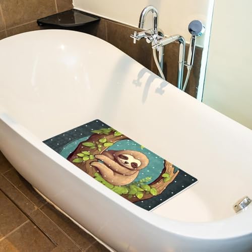 Non Slip Shower Mat Bathtub Mat 15.1x26.8 Inch, Quick Dry Bath Mat - Image 5