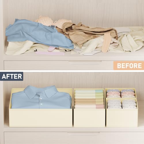 DIMJ Drawer Organizer Clothes Storage - Image 6