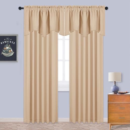 NICETOWN 6 Panels Blackout Valances - Image 5