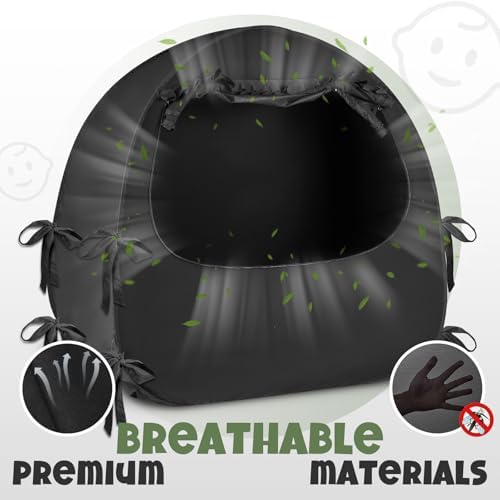Pack And Play Crib Tent Blackout Cover - Image 6
