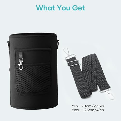 BUZIO Water Bottle Insulated Sleeve, Bottle Carrier - Image 6
