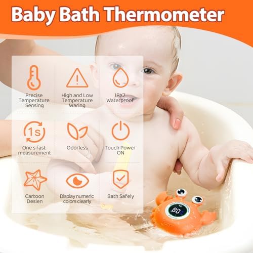 Baby Bath Thermometer Water Temp Safety - Image 3