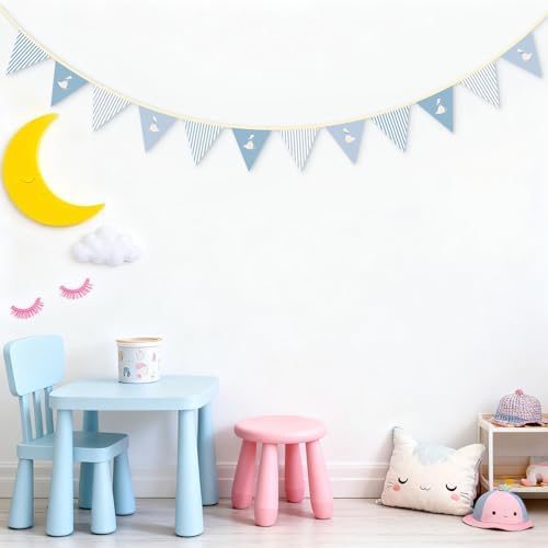 Hahafelt Goose Fabric Banner 1st Birthday Decor - Image 6