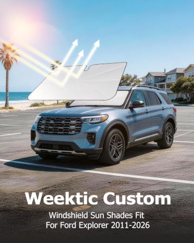 Weektic Custom Windshield Sun Shade Umbrella - Image 5