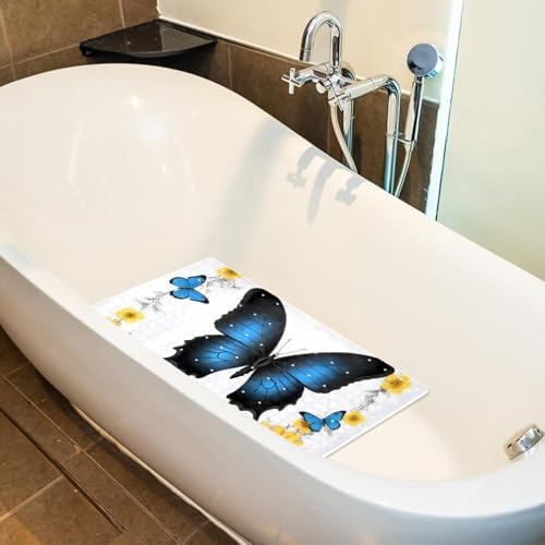 Shower Mat Non Slip, 26.8 x 15.1 Inch Bathtub Mat - Image 5