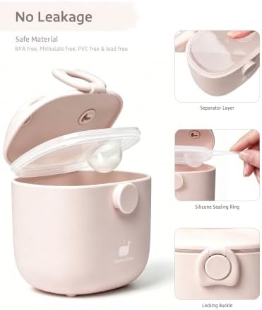 Termichy Baby Formula Dispenser On the Go: Portable Container - Image 2