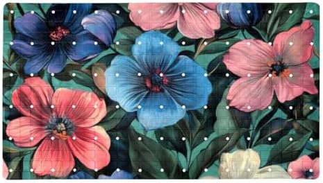 Bathtub Mat Non Slip 26.8x15.1 Inch, Florals Vintage Shower Mat by Anna+Cowper