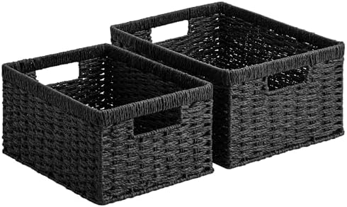 StorageWorks Wicker Storage Baskets by StorageWorks
