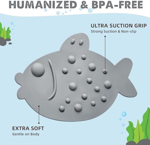 ZHICHENG Non-Slip Bathtub Mat for Kids - Image 3