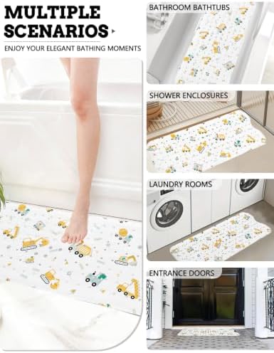 LNOND Baby Bath Mat Non Slip, Kids Bath Mat - Image 5