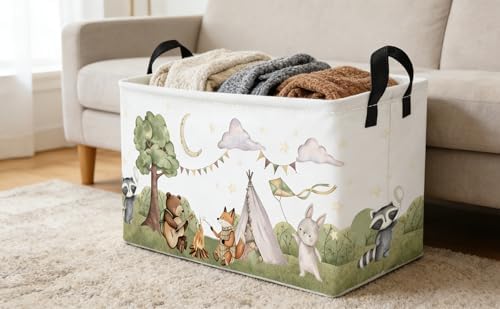 Essme Rectangular Animal Basket, Camping Baskets Empty - Image 4