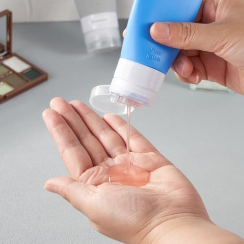 INSFIT Travel Bottles for Toiletries, TSA Approved 3oz Travel Size Containers - Image 4