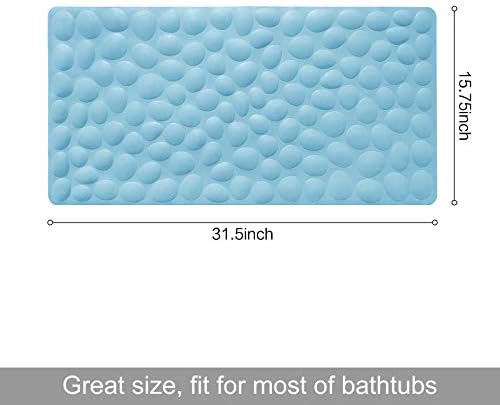 Non-Slip Bathtub Mat OTHWAY Soft Rubber Bathroom Bathmat - Image 3