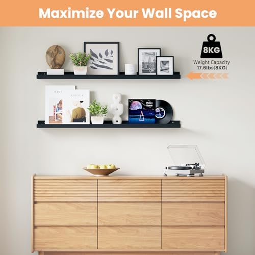 upsimples Floating Shelves for Wall Decor and Storage - Image 4