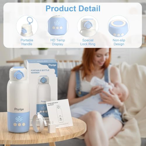 Portable Milk Warmer for Travel, on The go for Formula, Breastmilk - Image 4