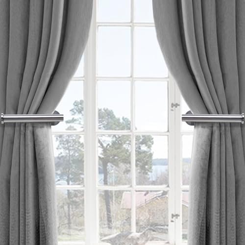 MaxMona Adhesive Curtain Holdbacks, No Drill Tie Backs, 4 Pack - Image 4