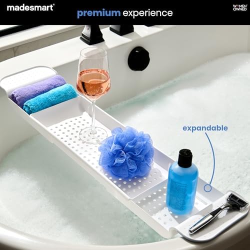 madesmart Expandable Bath Tray - Image 3