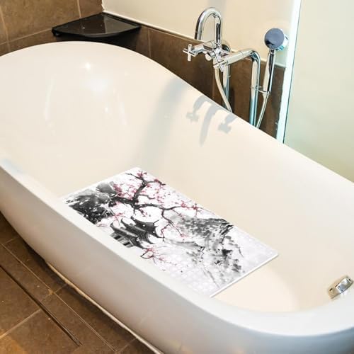 Non Slip Shower Mat Bathtub Mat 15.1x26.8 Inch, Quick Dry Bath Mat - Image 5