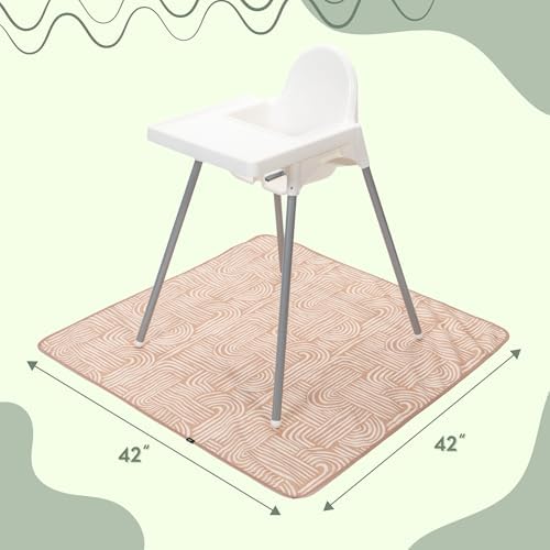 S&T INC. Splat Mat for Under High Chair - Image 6