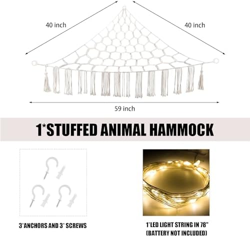 CERETIA Stuffed Animal Hammock - Image 5