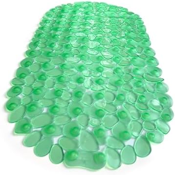“Pebbles” Non-Slip Bathtub & Shower Mat 27”x14” Oval by TikeSmart