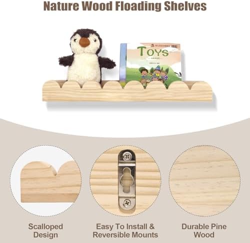 Scalloped Shelves for Nursery - Image 6