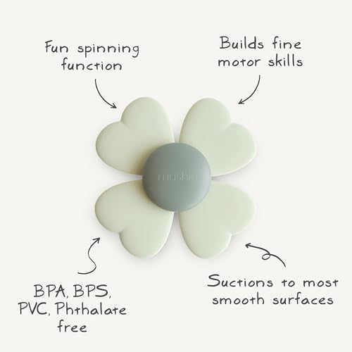 mushie Lucky Suction Spinner Toy | Toddler Sensory Toys - Image 2