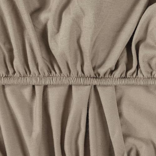 Dreamology Mini Crib Fitted Sheets, 100% Cotton Crib Sheets, 2 Pack - Image 6