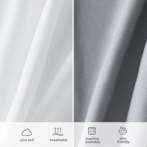 4-Pack Fitted Mini Crib Sheets for Boys and Girls - Image 4
