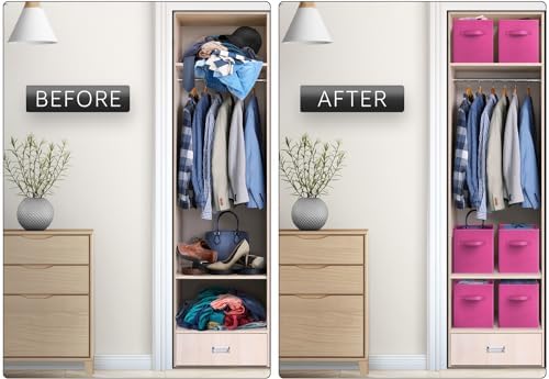 Sorbus Fabric Storage Cubes - Image 6