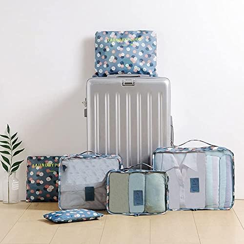 7 Set Packing Cubes Travel Luggage Packing Organizers - Image 5