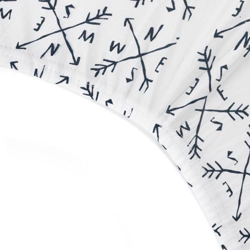 HonestBaby Unisex-Baby Classics Fitted Crib Sheets Set Standard Mattress - Image 4