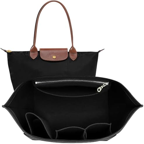 Doxo Purse Organizer Insert for Longchamp Le Pliage Tote, Large Bag Organizer by Doxo