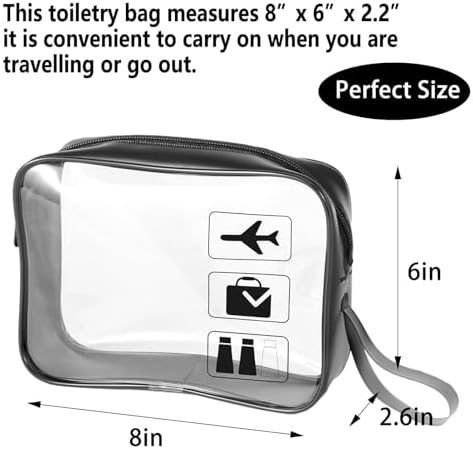 TSA Approved Toiletry Bag 3Pcs - Image 6